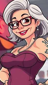 Hooters Cartoon Art
