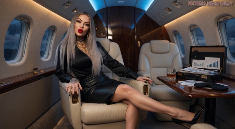 Goddess Misha Goldy: 30,000 Feet of Pure Submission