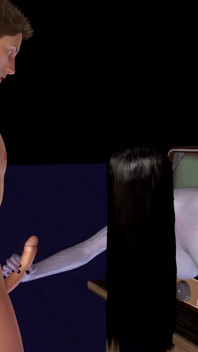 Sadako Ręczna Robota (the Ring - Animacja Halloween)