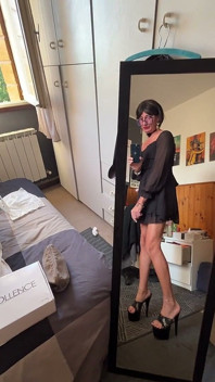 Sexy Walk in Front of the Mirror 01