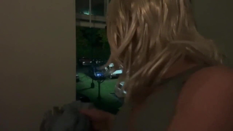 CindieLove: Natte nep pov cumshot gekke raamdildo kontneuken slipje