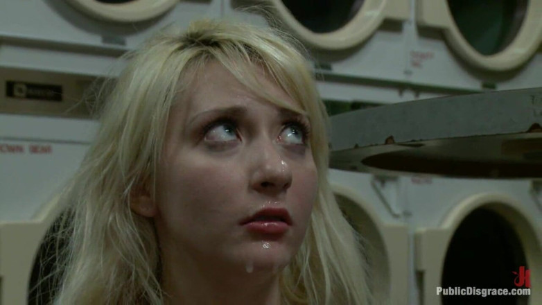 Public Disgrace by Kink: Missy Woods Goes to the Laundromat