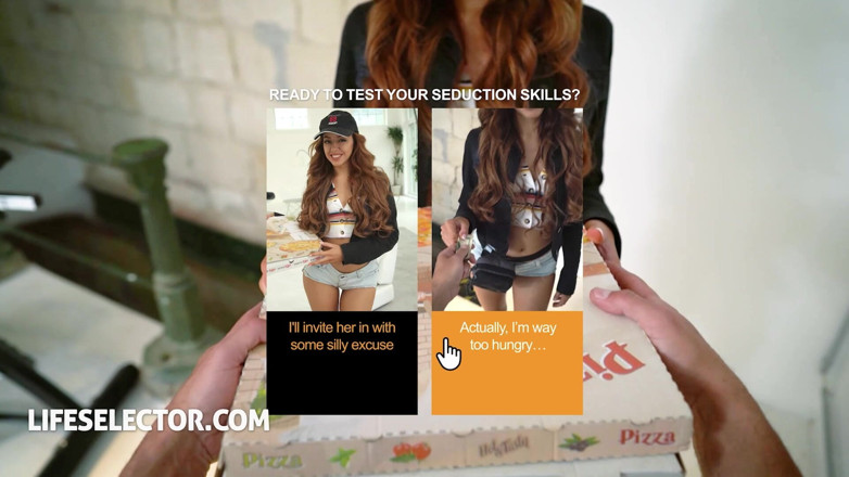 LifeSelector: Pizzacı kız Vanna Bardot deneysel oluyor