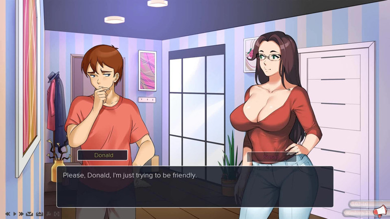 Dirty GamesXxX: MILF's Plaza: Wife Thinks the Only Way to Save Her...