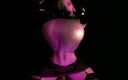 Soi Hentai: Телочка-наездница с большими сиськами - 3D анимация v513
