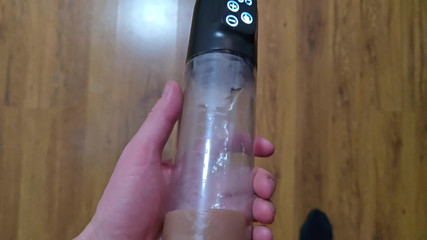 Fap_man93: Всего Через Минуту После Интенсивного Оргазма Вакуумная Накачка Пениса Полная Спермы