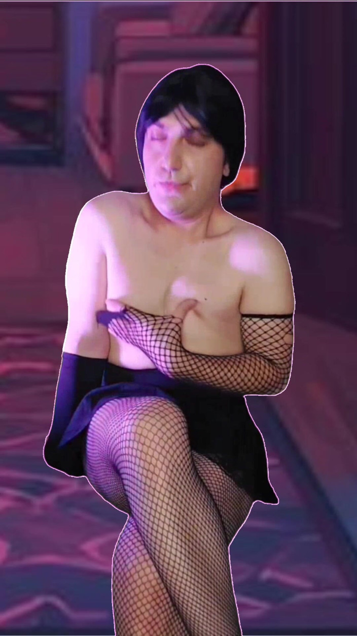 Kitty_Cross: 5 själv palpate gotisk spelare sissy modell cosplayer porrstjärna