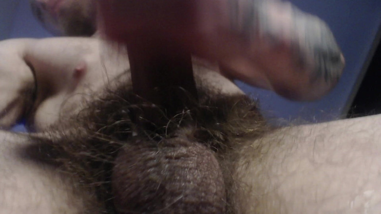 Hunky time: Hetero Tlustý Penis a Chlupaté Koule Na TVáři - Uctívej Mého...