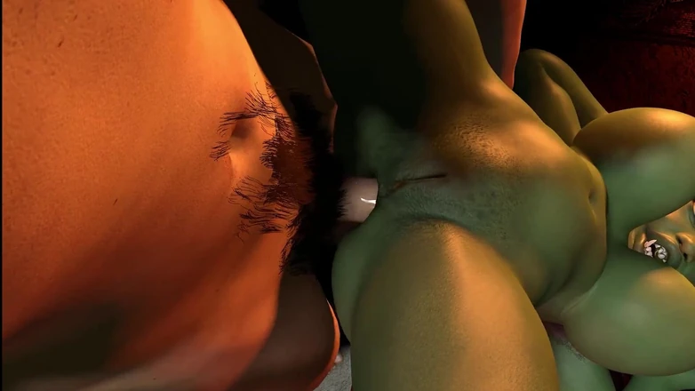Wraith ward: Close up Anal with Curvy Busty Goblin Girl | 3D Porn