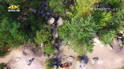Peaches and Bananas: Outdoor fuck shooted by drone