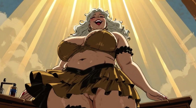 AI Porn: Ai - dibujos animados de grandota bailando - clips