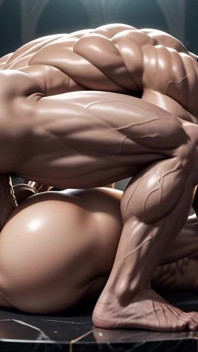 Threesome Fucking Hunk with Big Butt