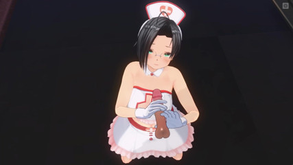 H3DC: 3D Hentai pov-verpleegster trok de patiënt af