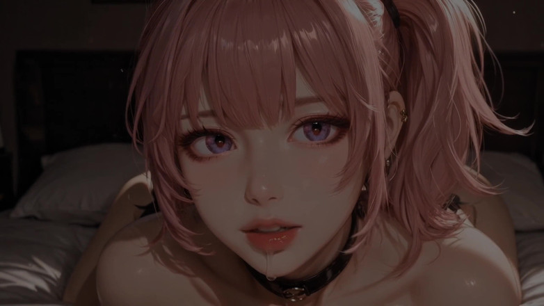 Stories&Anime: Ahegao 3D Pink Silicone Doll Tease