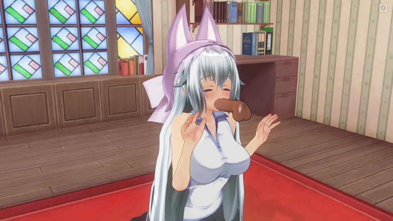 H3DC: 3D Hentai step sister gently sucks her stepbrother's cock