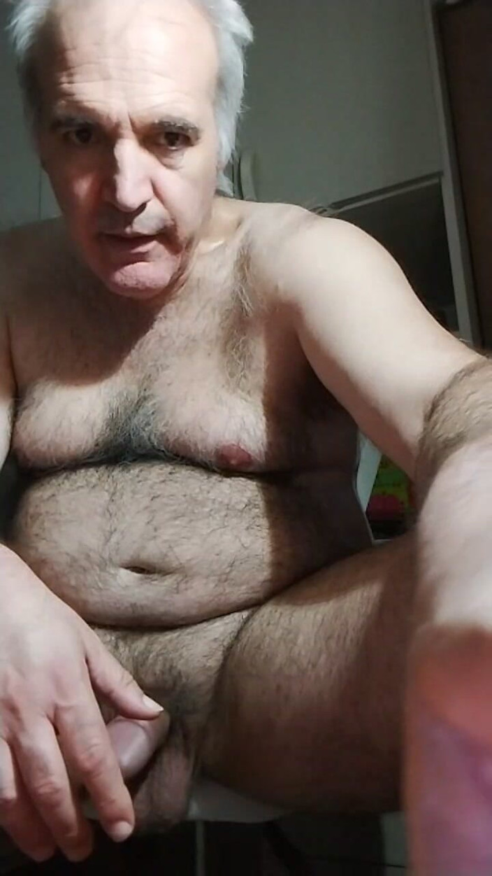 Setesesso7: Jęk zadowolenia owłosionego starego świni!