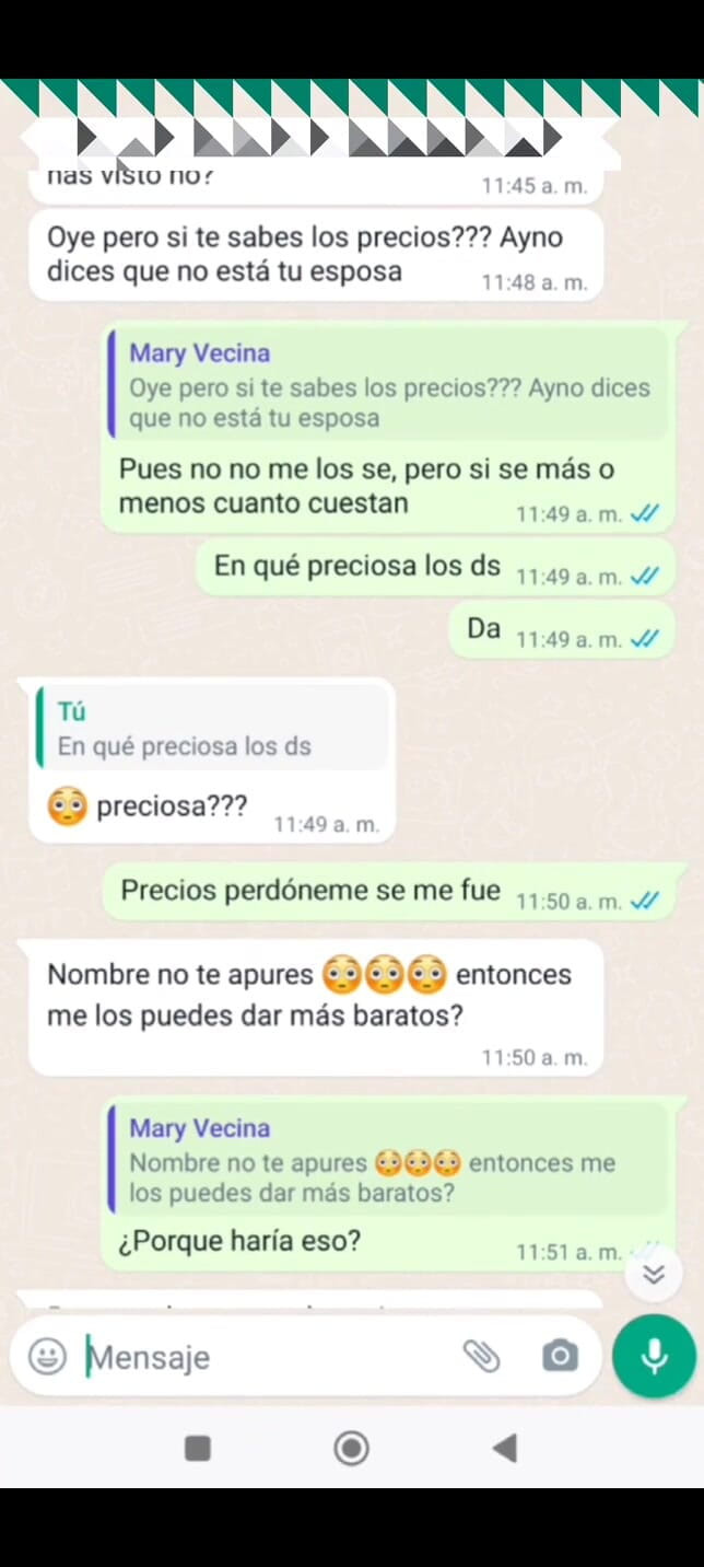 Mexicasero: Paní Mary byla velmi nadržená a poslala mi fotky a...