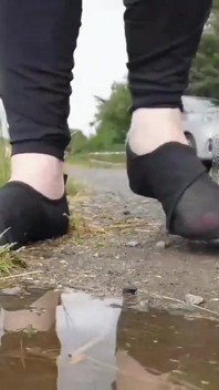 Cult Fun with the Puddles on the Country Road