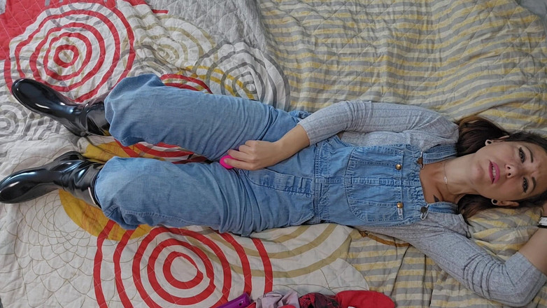 dafnedenoch: Lee Jeans ve Hunter Boots Mastürbasyon ve Sıçrama