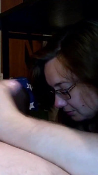 Lost at Cards, but Finished All Over Her Face!