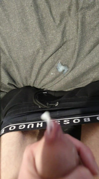 Lad Dripping Loads of Warm Cum