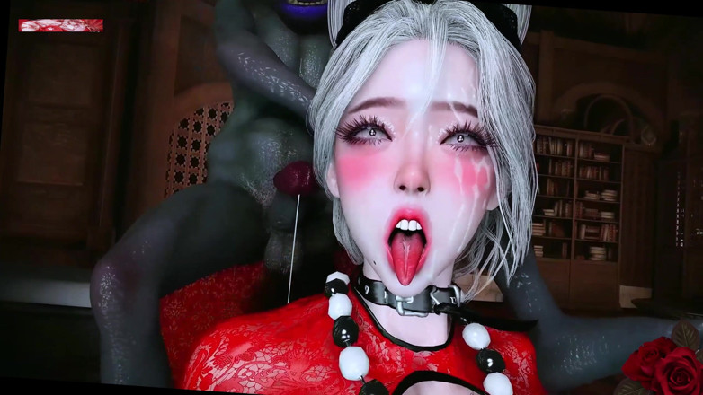 X Hentai: 3D Girl Glow: Big Boob Temptress Unleashed - 3D Animation Hentai