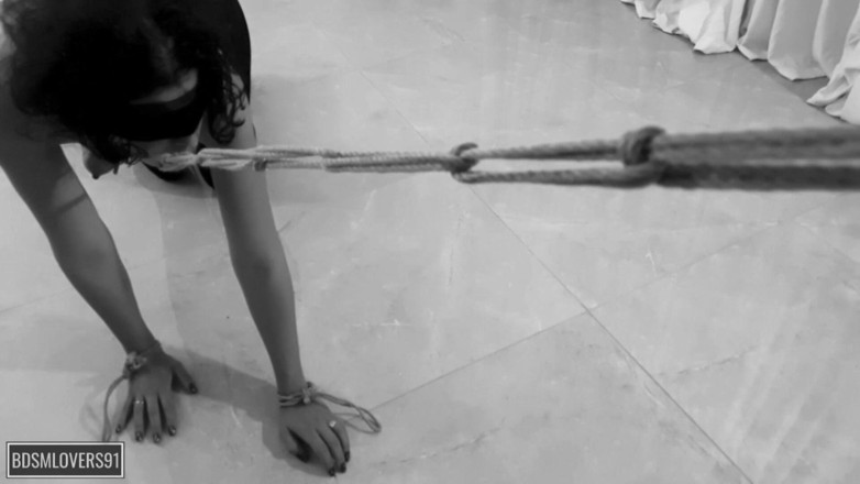 Bdsmlovers91: Țâțe mici legate strâmt