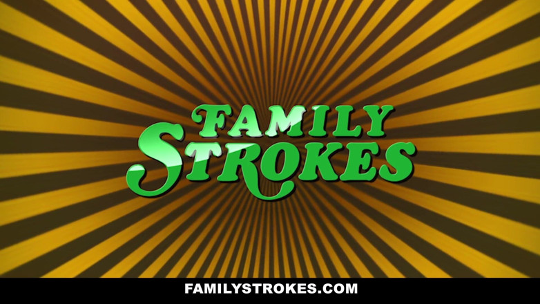 Family Strokes: Horny milf &amp; teen thanksgiving orgy with stepson &amp; stepdad