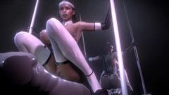 Wraith ward: Zlobivá jeptiška Jezdí na top dildo cowgirl