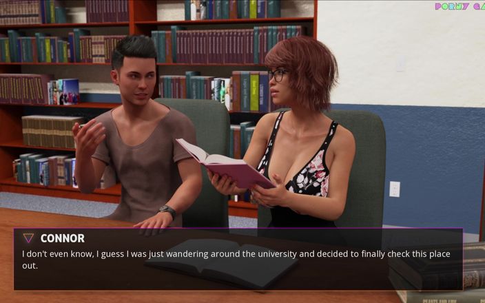 Porny Games: Midnight Paradise door Lewdlab - zowel leraar als stiefmoeder domineren 35