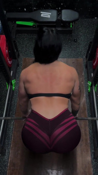 Muscles and a Peachy Ass