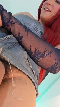 Redhead Loves to Put His Big Cock in Your Face
