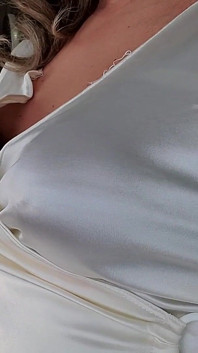 White Saten Top