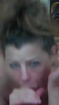 Nahaufnahme Des Rauchens Blowjob