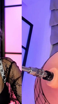 Blonde Dual Cam View by Her Fuck Machine