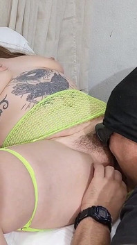 Leigh y yo en el estudio