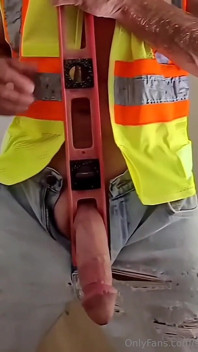 A Big Cock Handyman Cumshot