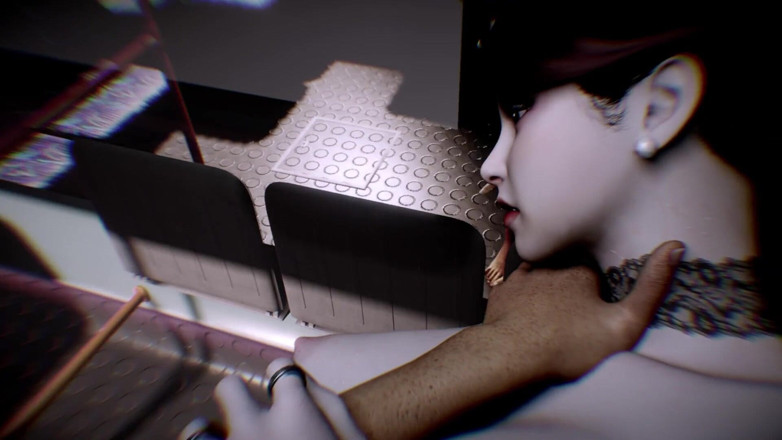 3D hot hentai: Masa hebat penuh dengan kongkek di dalam kereta api