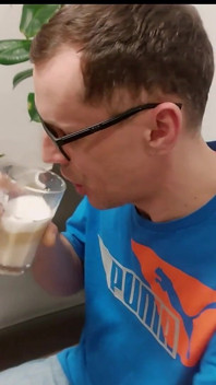 Kawa Ze Spermą Kochanka Dla Mojego Męża Rogacza Podwójna Kamera