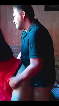 Mom Is Surprised - Sex in the Window with Perverted Stepson