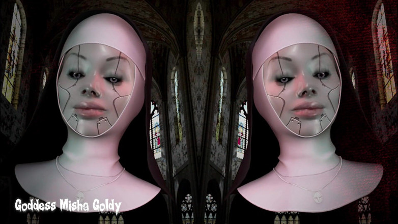Goddess Misha Goldy: Gay hříšník navždy! Budete v pekle!