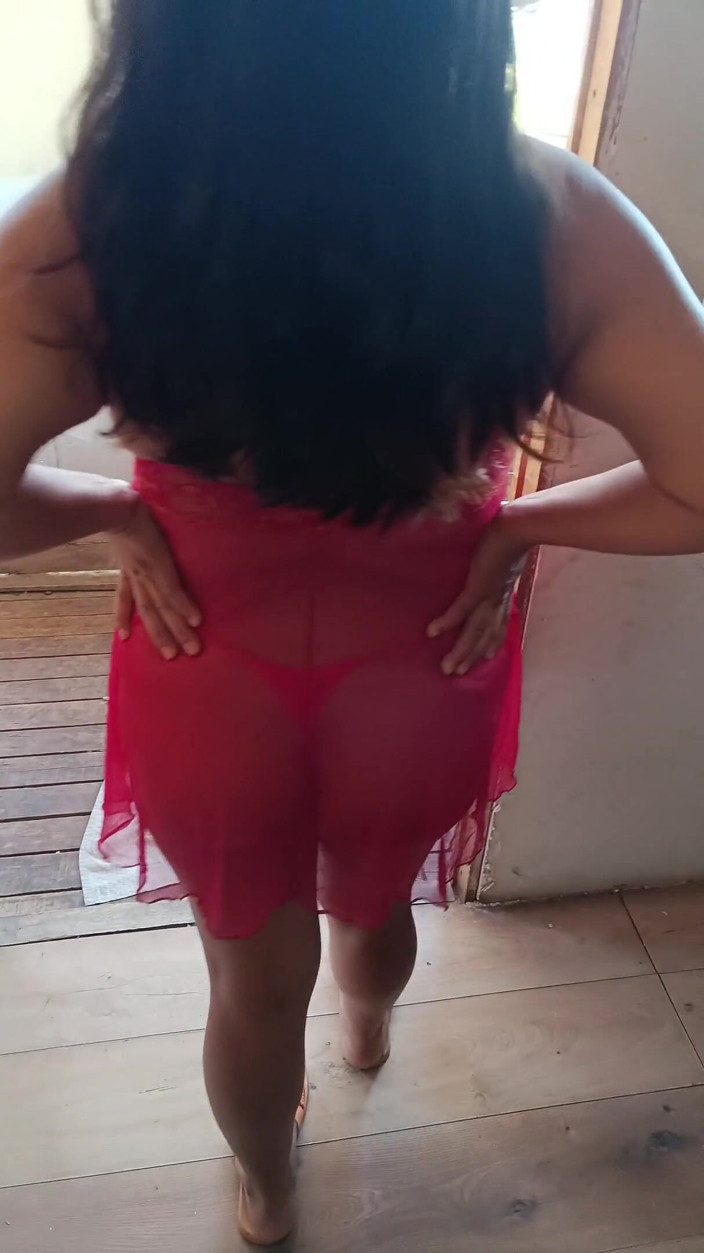 Mishelxl: Esposa Embarazada De Rojo Otra Ves Partea 1
