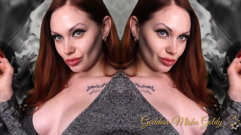 Goddess Misha Goldy: Asmr yang memukul bunyi merokok &amp; hubungan mata!