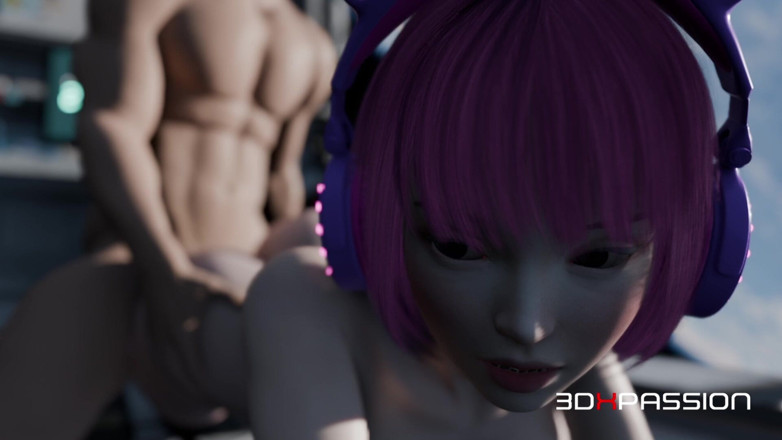 3dxpassion: Catgirl Io Gets Her Tight Ass Fucked Hard on Nexus-3...