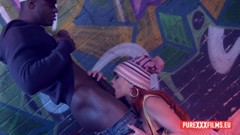 Pure XXX Hardcore: Billie Rai, rousse percée, se fait baiser par antonio black,...