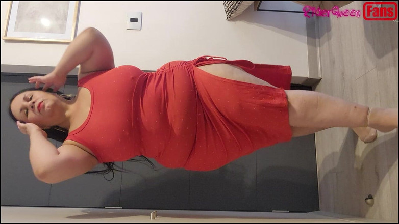 Only Riderqueen BBW Step Mom Latina Alone: 给粉丝和追随者的视频 - Rq 独自享受你们两个人