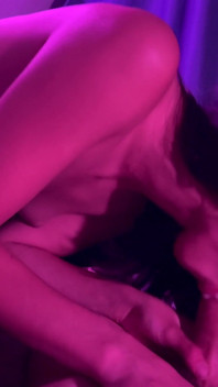 Blowjob in Sexy Black Yoga Pants with Facial