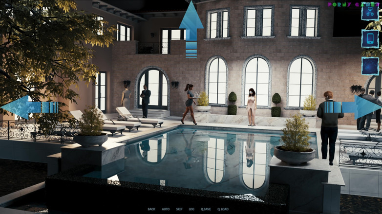 Porny Games: Кібернетичне спокушання 1-ї подруги - сексуальне отримання кремпаю на вечірці 27