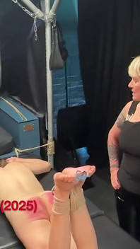 Double Domme Bondage & Bastinado