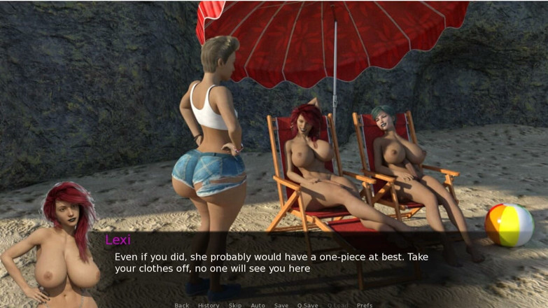 XXX Games Bunk - Trans: Futa Groves - Gameplay - Roleplay - Sissy Fucks with Two Mistress at...